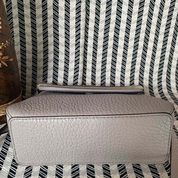 Kate spade leather crossbody gray Berrin carter - Picture 7 of 8